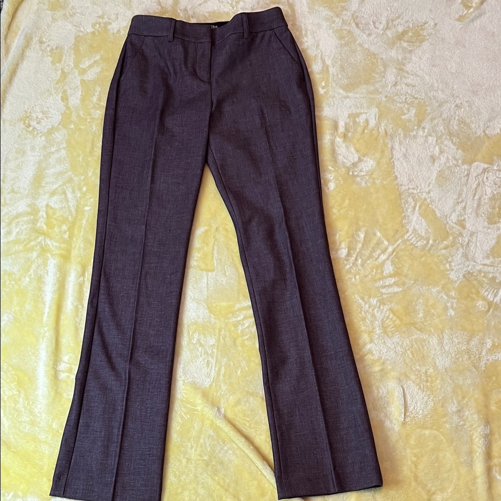 Express Burgundy Women's Columnist Pants